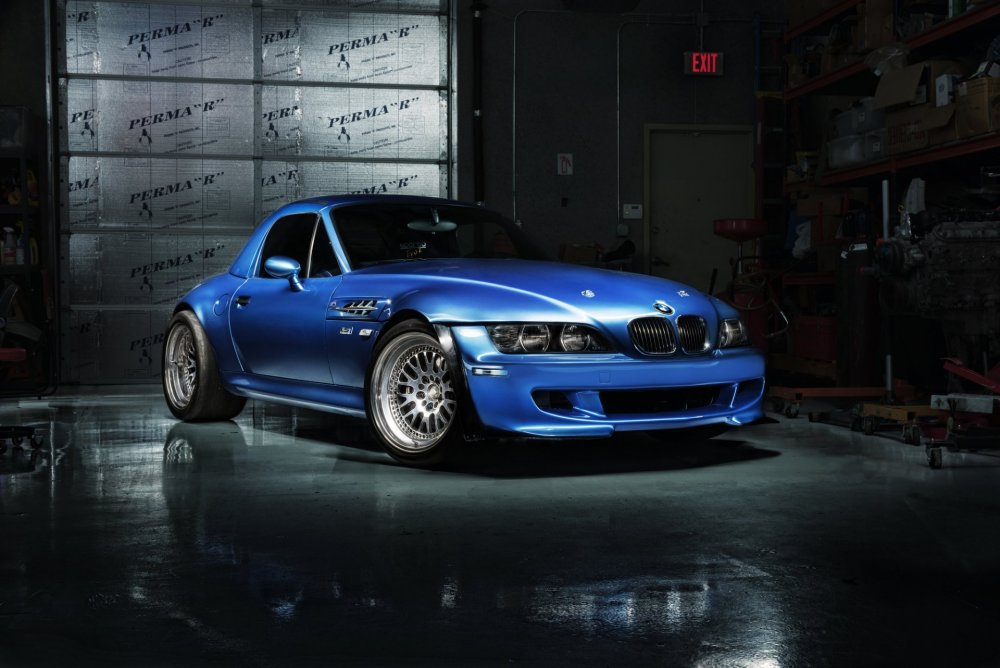 BMW z3 m Coupe Blue