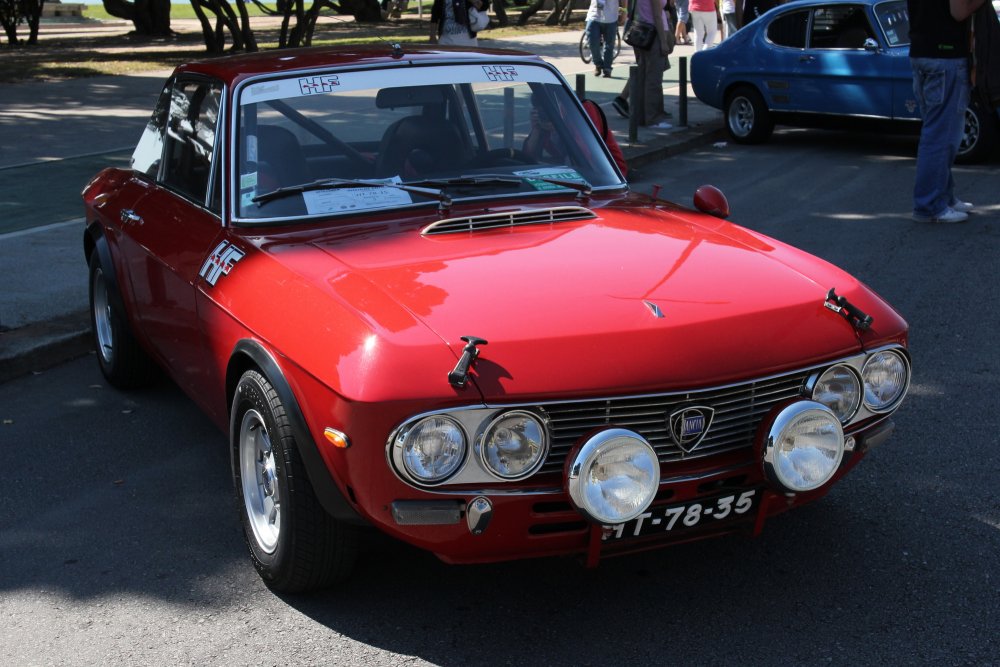 Плакат Lancia Fulvia Rallye Sport