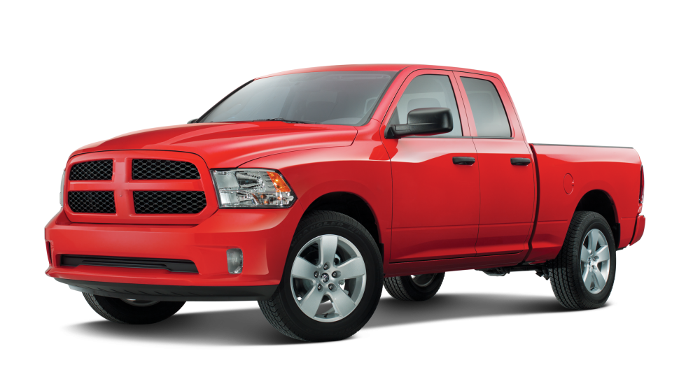 Dodge Ram 1500 красный