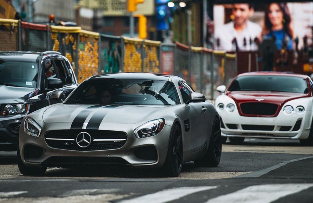 Mercedes AMG GTS Форсаж 8