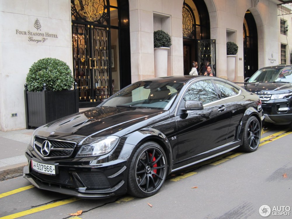 Mercedes Benz c63 AMG Coupe Black Series