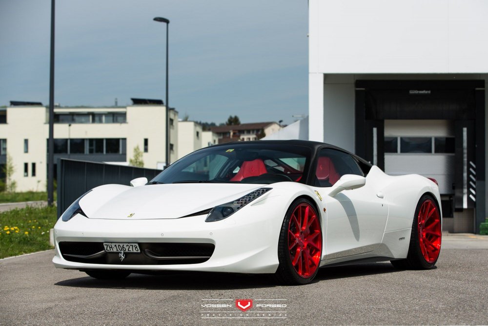 Ferrari 458 White