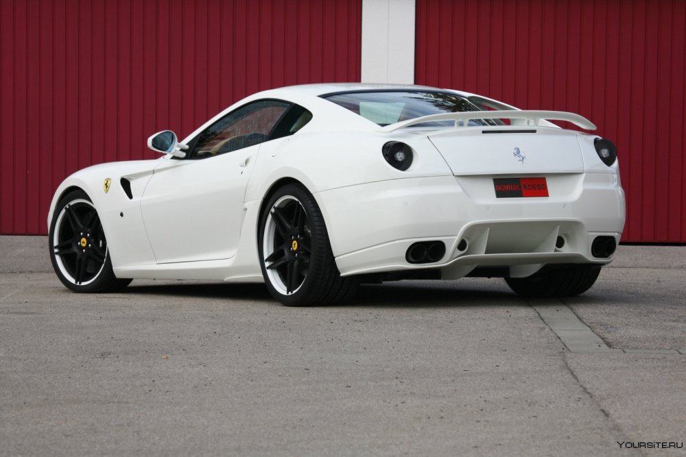 Ferrari 599 GTO белый