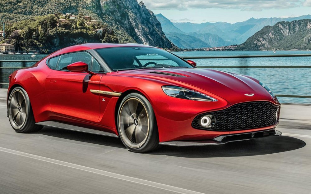 Aston Martin Vanquish Zagato Coupe 2017