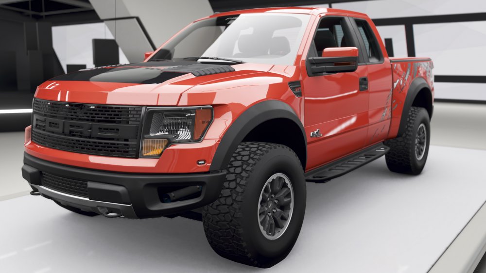 Ford f 150 Raptor черный