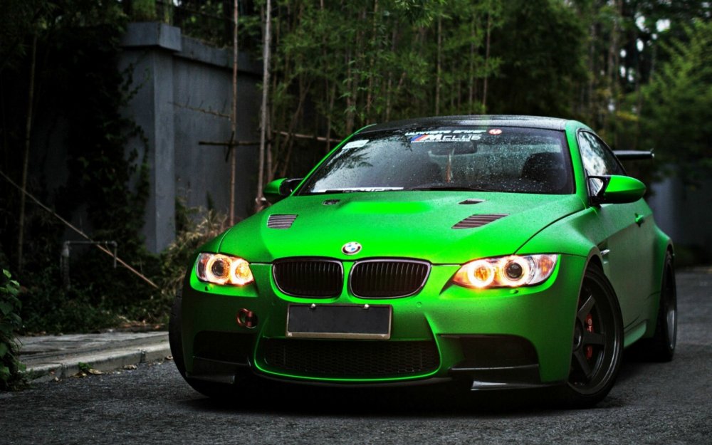 BMW m3 Power зеленая