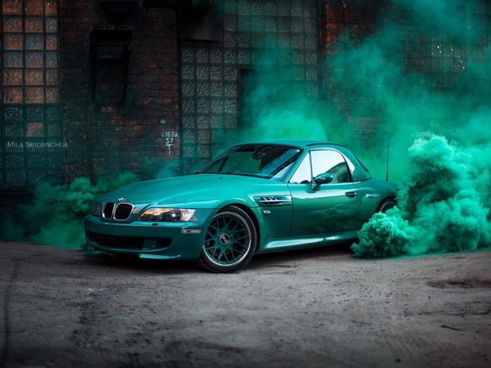 BMW m6 Green