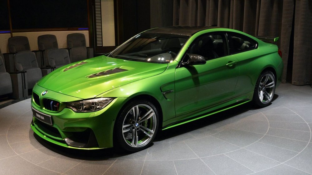 BMW m6 салатовая