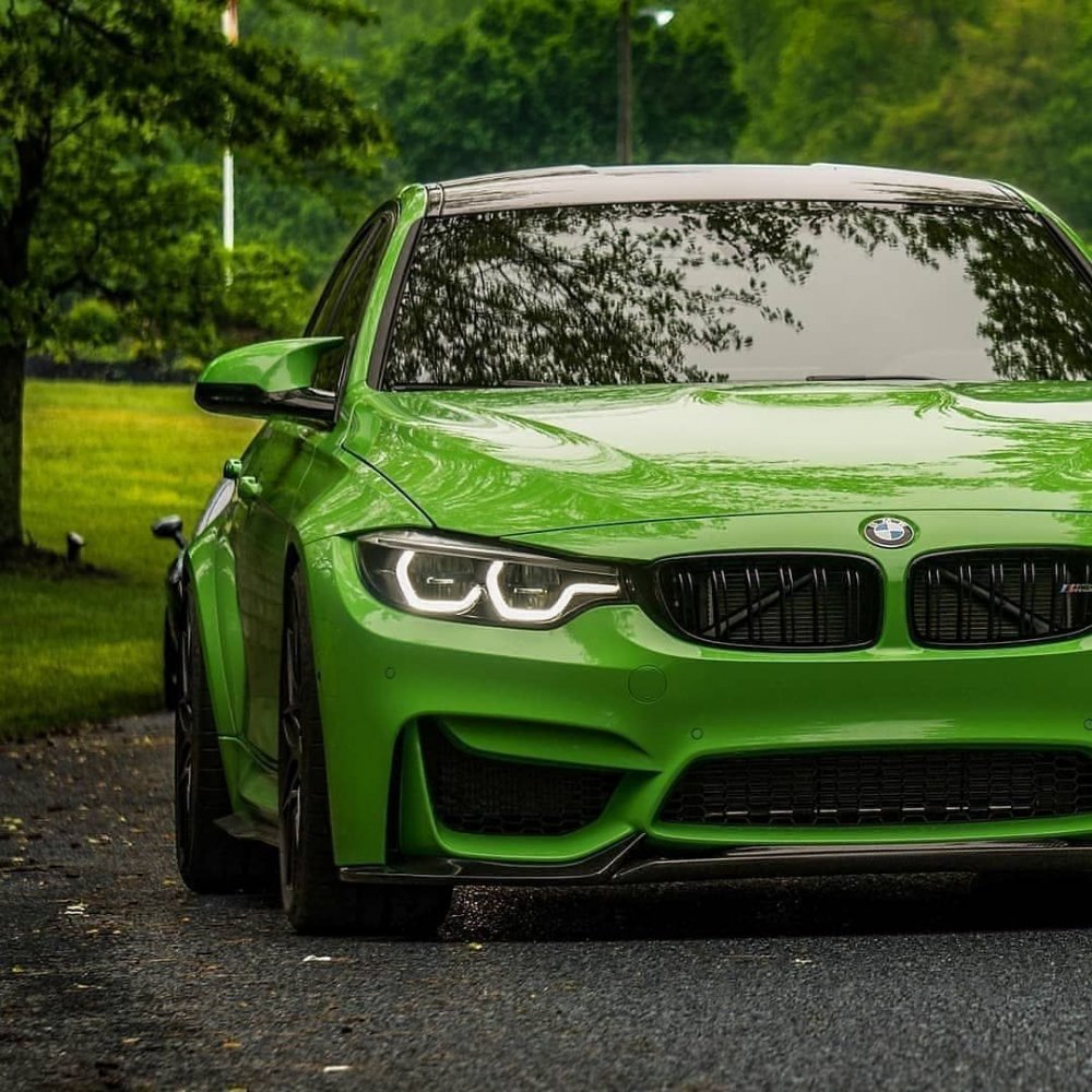 BMW m3 Green