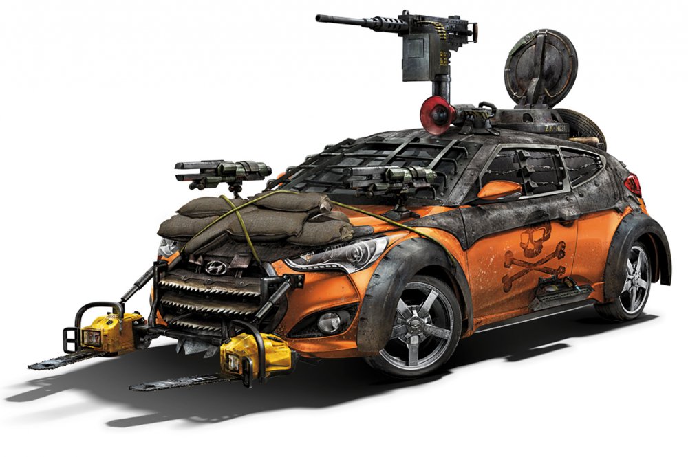 Hyundai Zombie Survival Machine