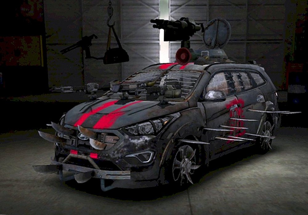 Hyundai Zombie Survival Machine