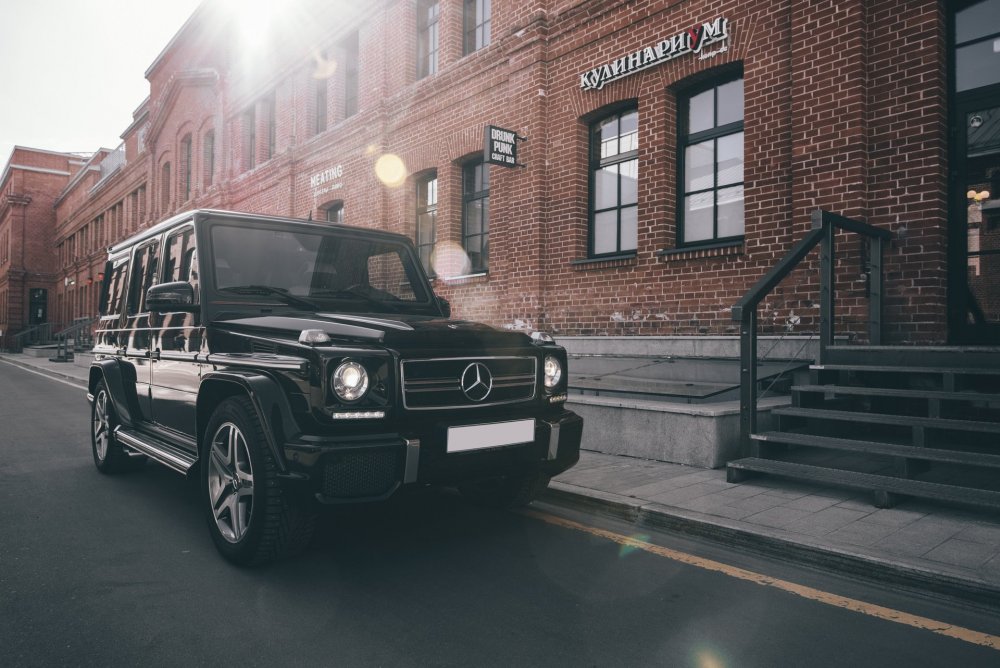 Mercedes Benz Gelandewagen Бандитский