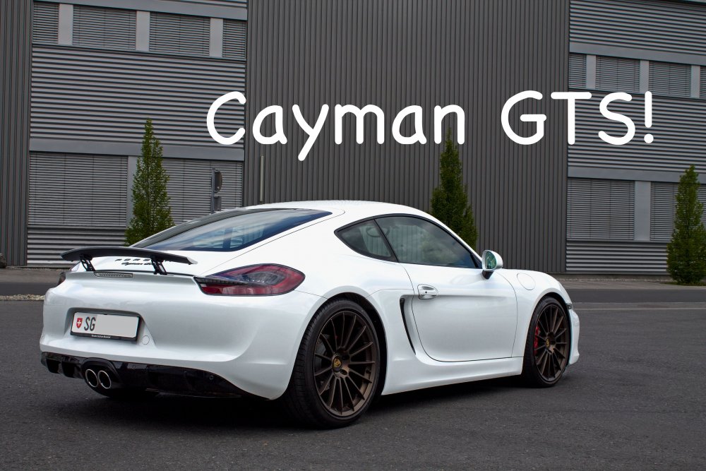 Porsche Cayman gt4 2021