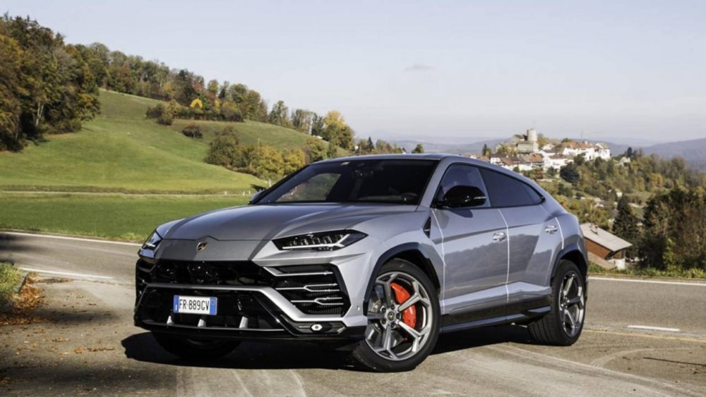 Lamborghini Urus 2020 желтый