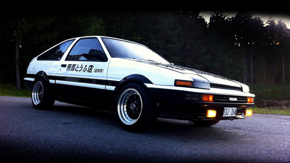 Toyota Corolla ae86 Trueno