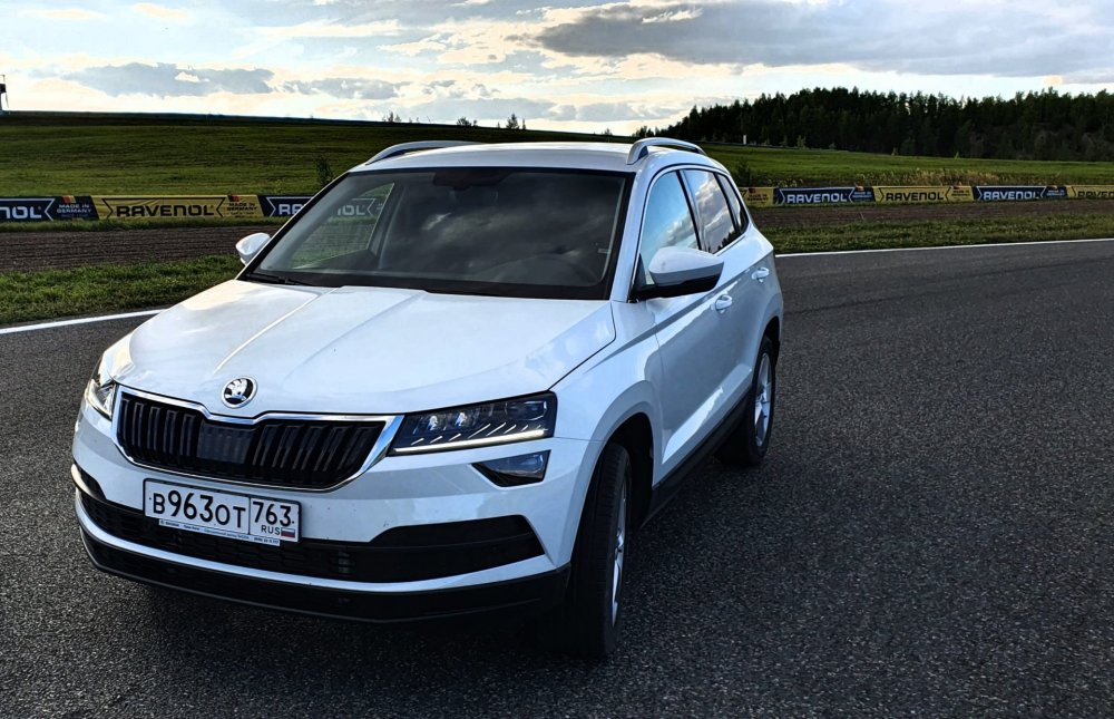 Skoda Kodiaq 2022 белый