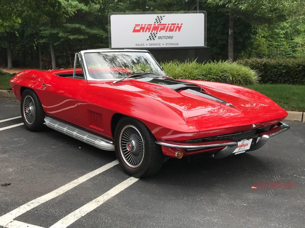 Chevrolet Corvette 1967 черный