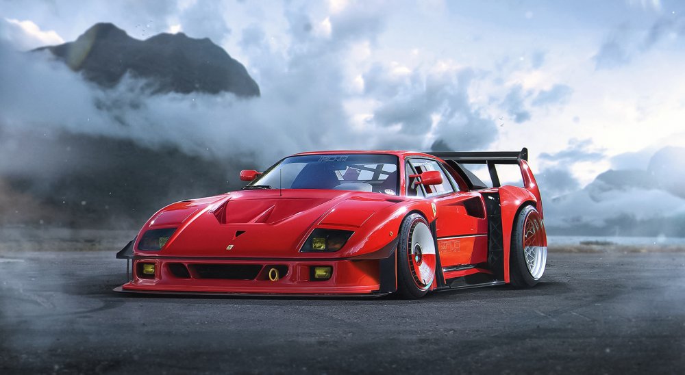 Ferrari f40 правый руль