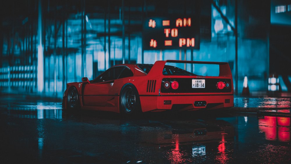 Ferrari f40 4k