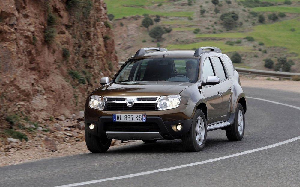 Renault Duster белый 2014