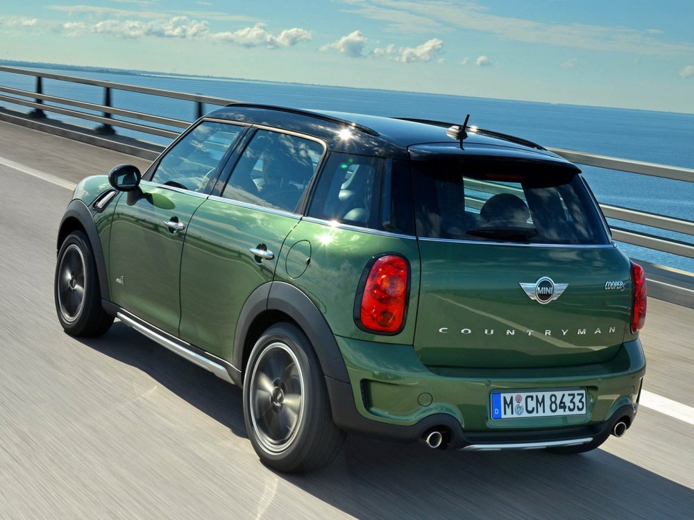 Mini Cooper Countryman 2017 красный