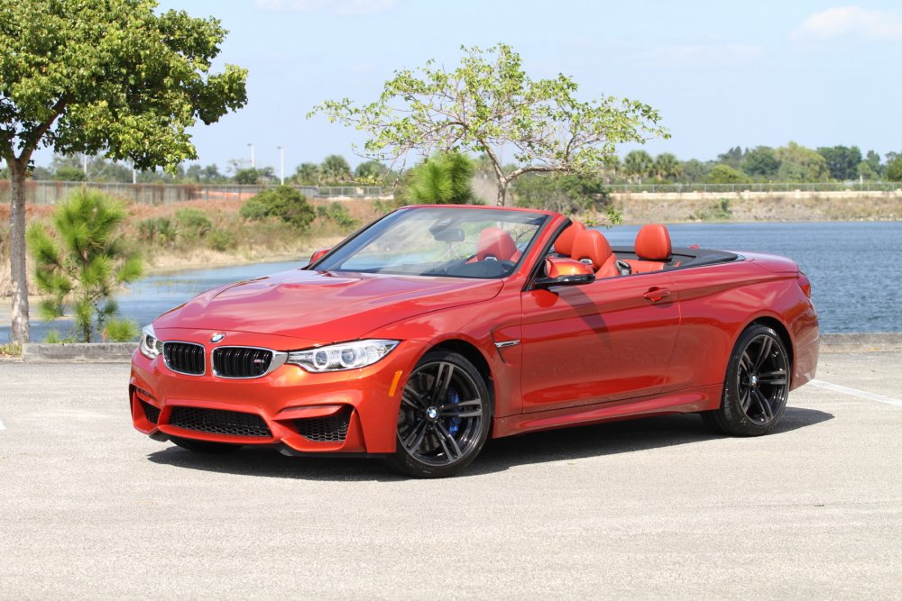 BMW m4 Cabrio Red