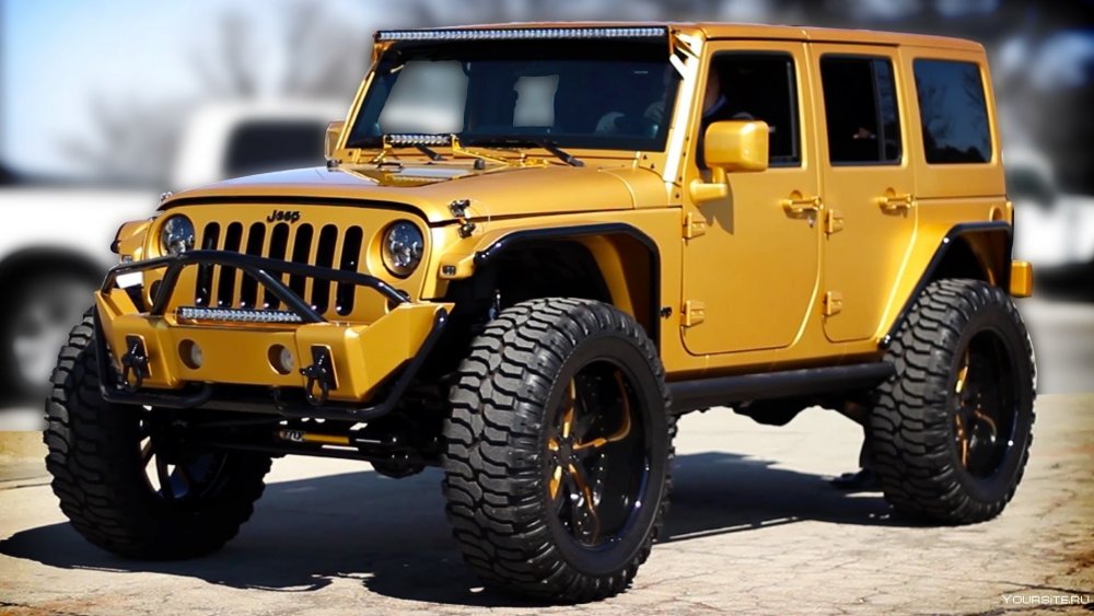 Jeep Wrangler Rubicon на 42 колесах