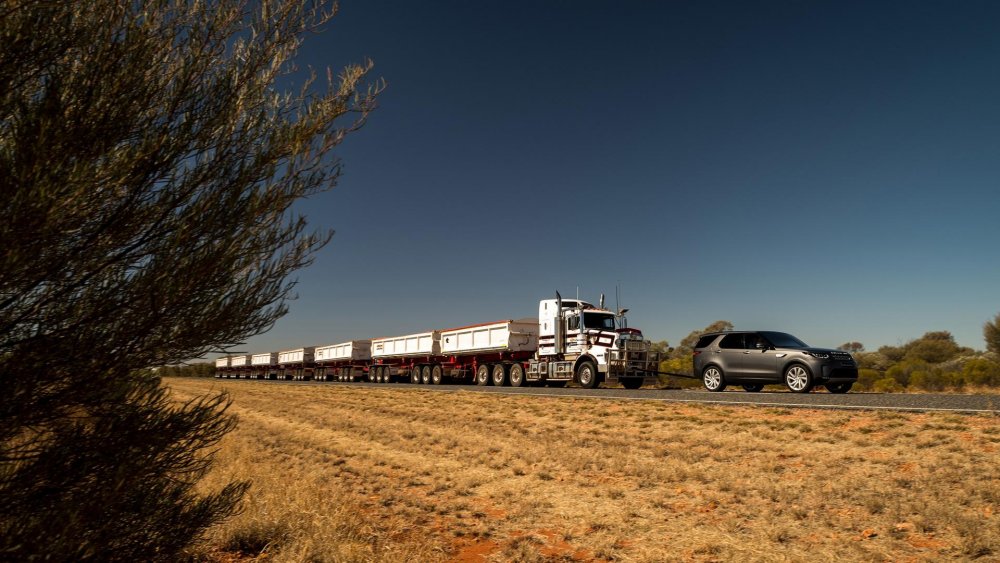 Грузовик Kenworth сцепка