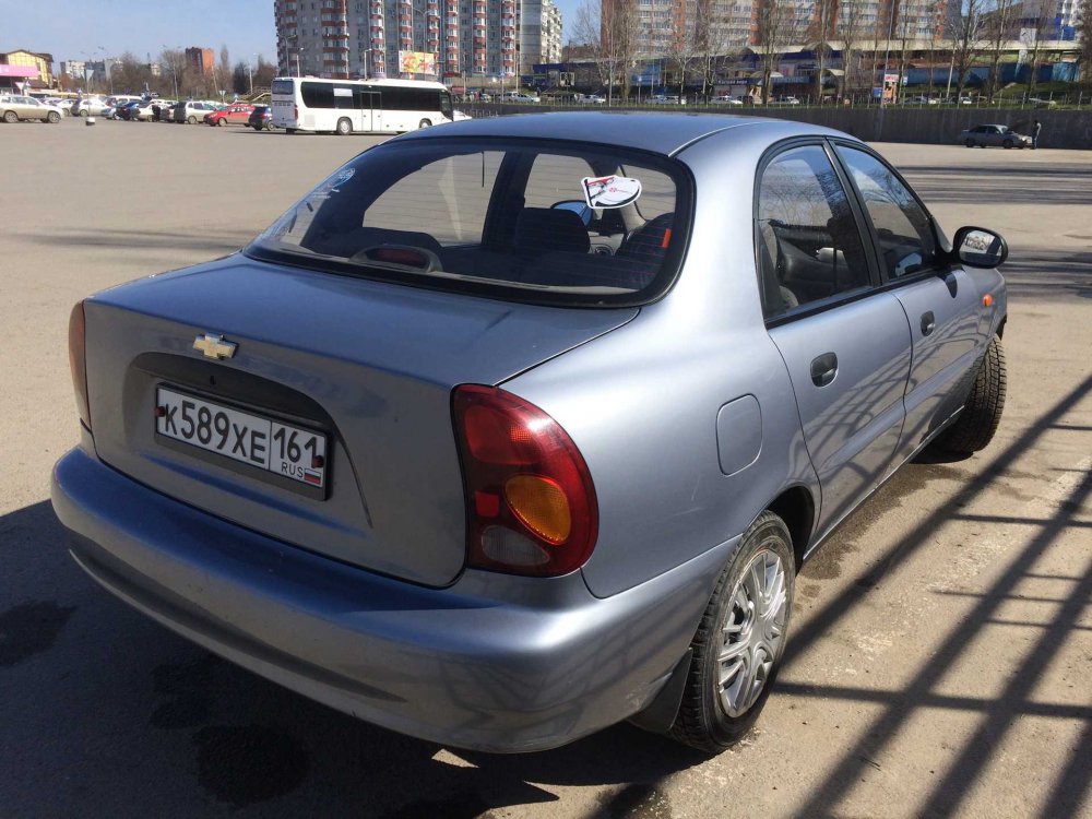 Daewoo lanos Chevrolet lanos Р—РђР— chance