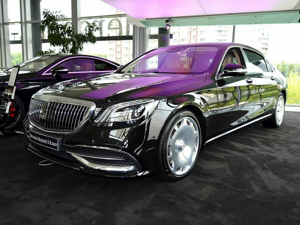 Mercedes Maybach s600 черный