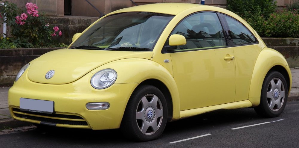 Volkswagen Beetle created by VW in 2001,