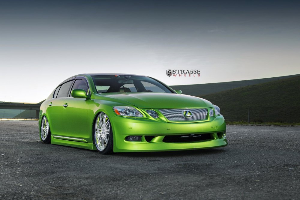 Lexus GS 2 зеленый