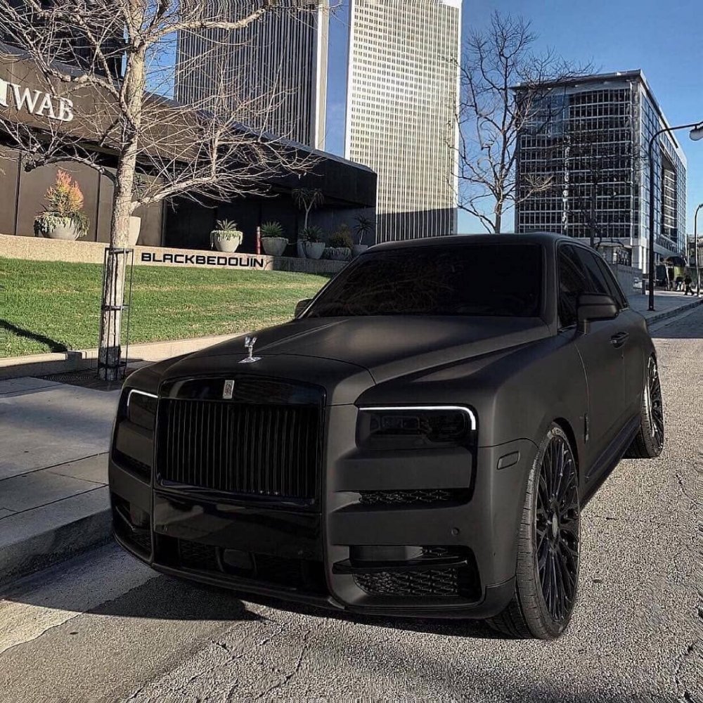 Rolls Royce Wraith Black Matte