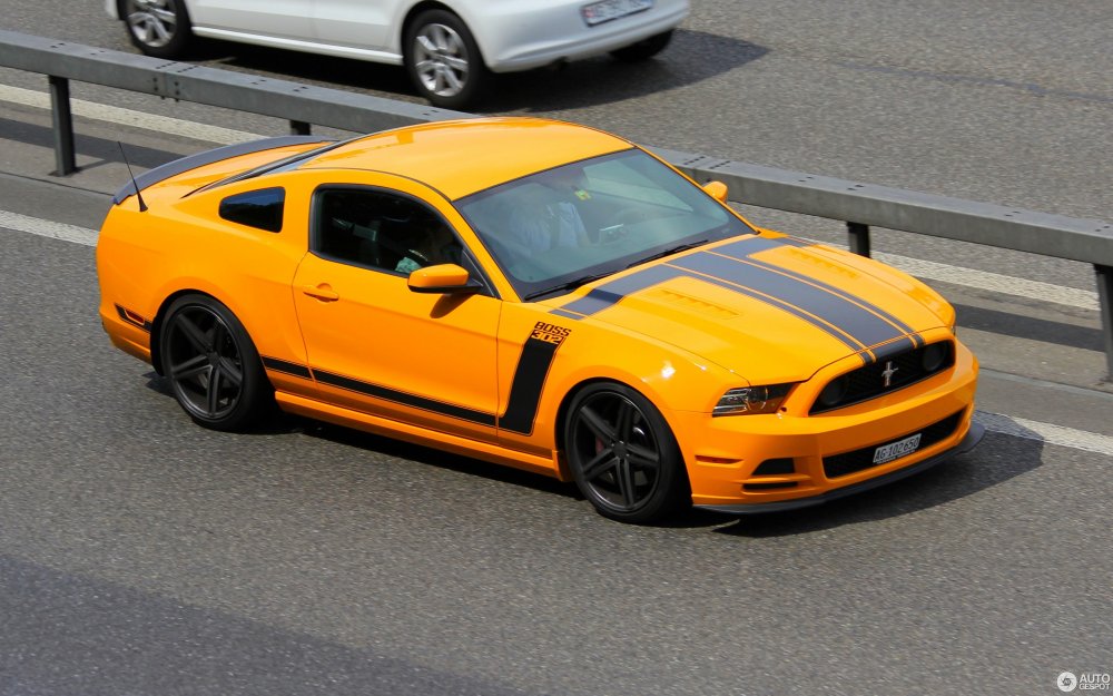 Ford Mustang Boss 302 дрифт