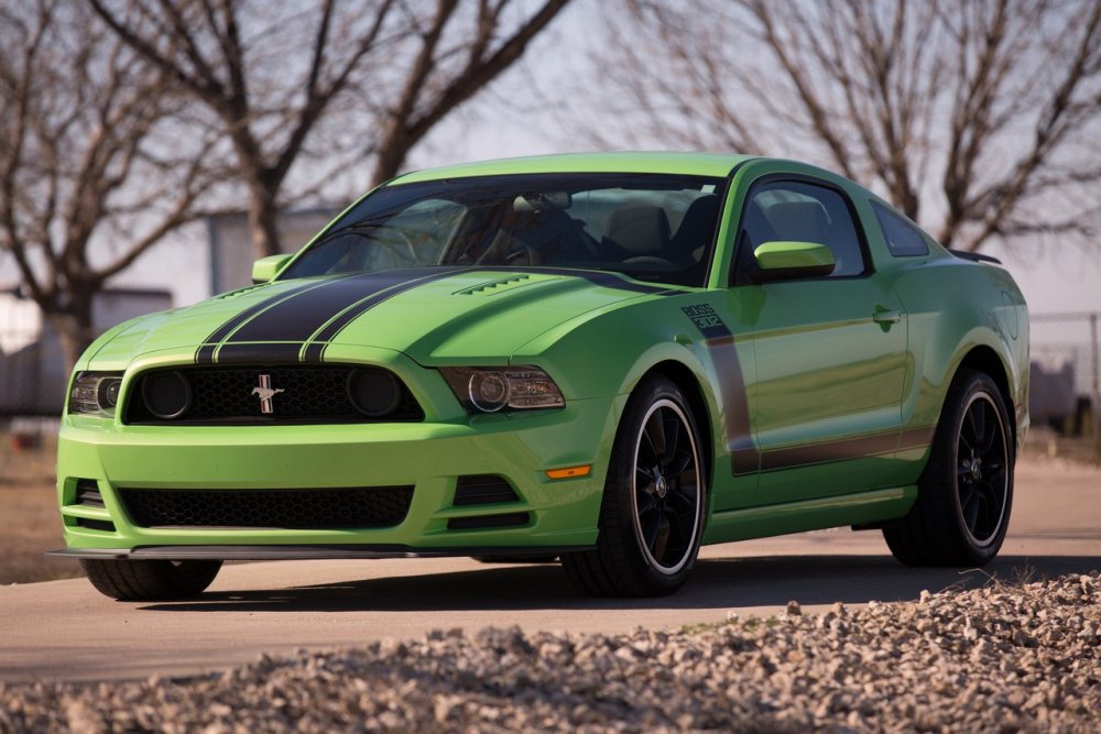 Ford Mustang Boss 302 2013 Black Tuning