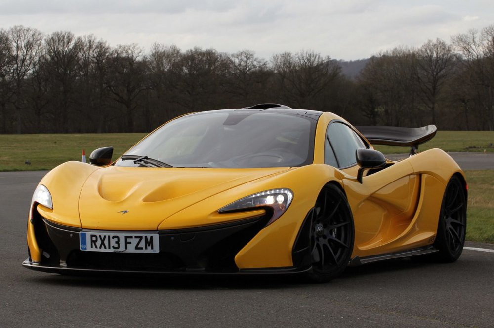 MCLAREN p1 серебристый