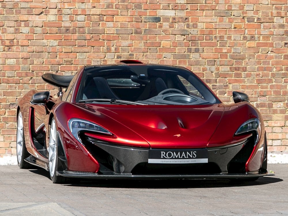 MCLAREN p1 Red Leather