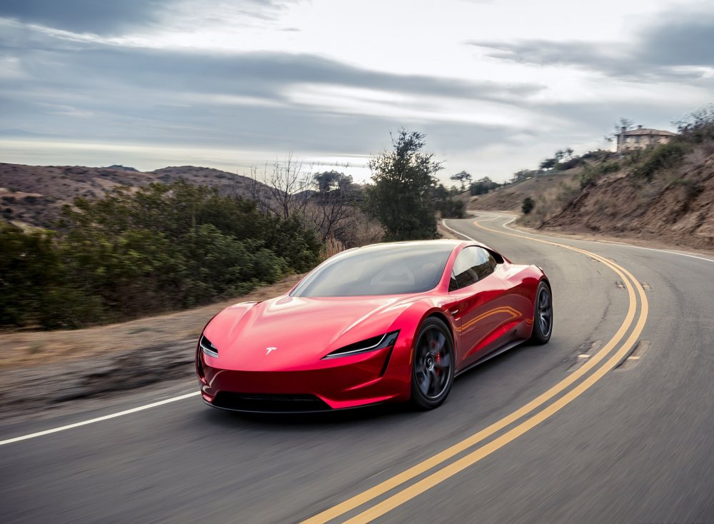 Tesla Roadster 2020 салон