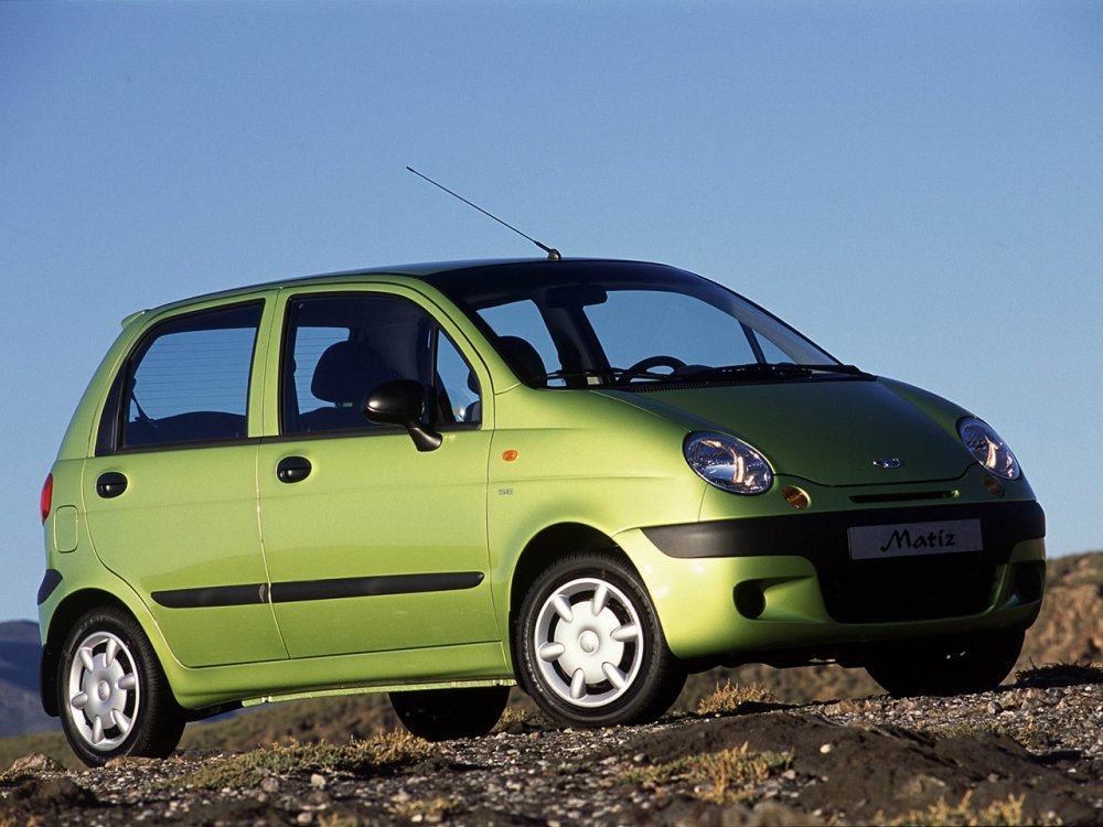 Daewoo Matiz в 4 поколения