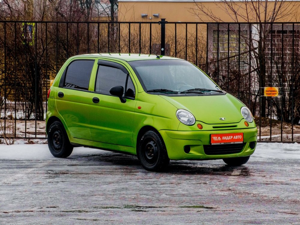 Daewoo Matiz 2010 зелёный