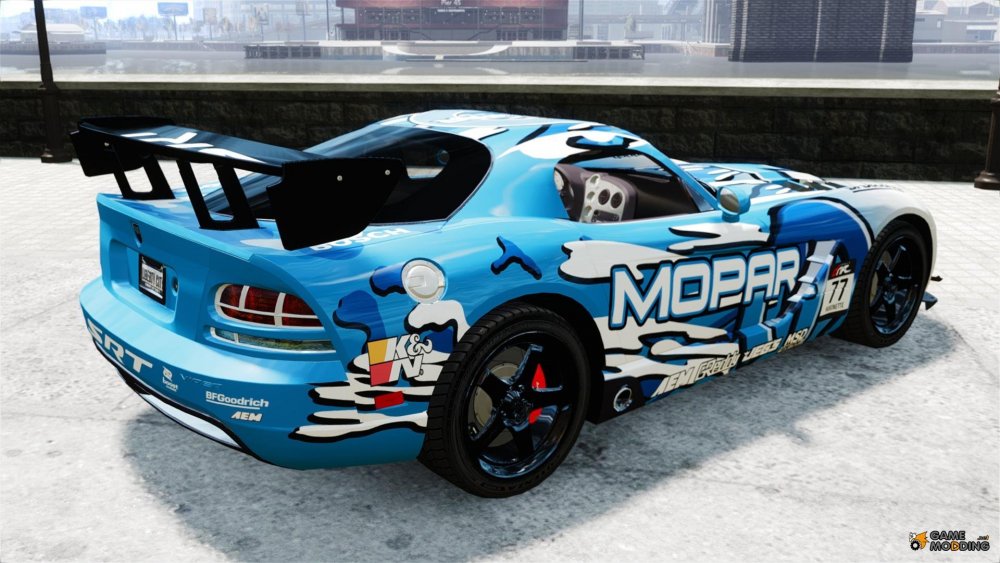 Dodge Viper srt 10 дрифт