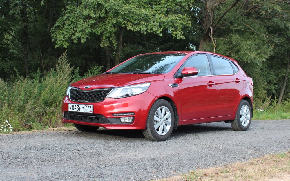 Kia Rio III 2015 Рестайлинг