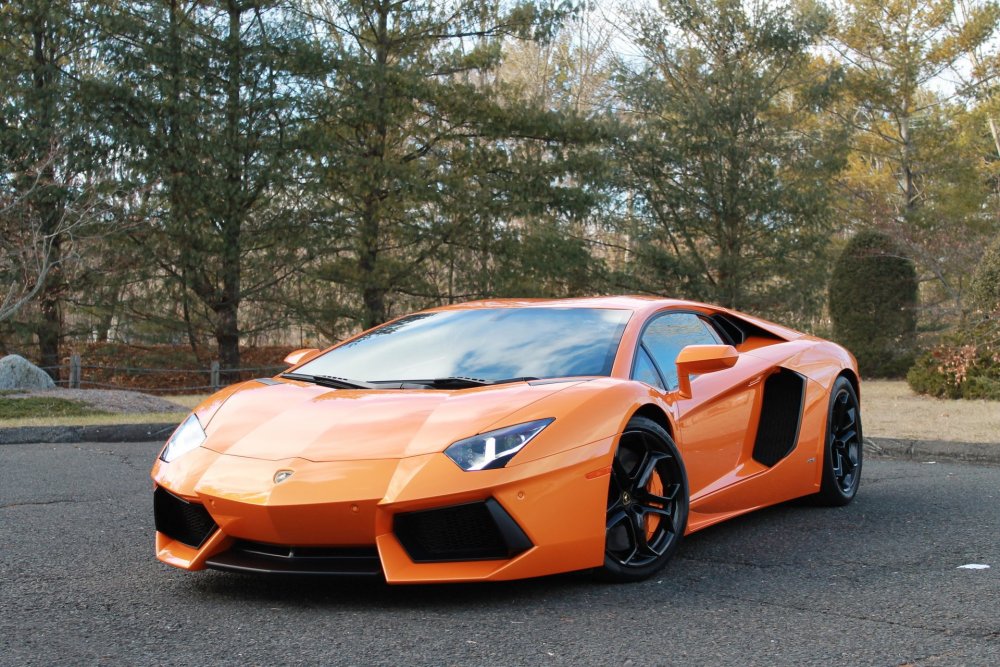 Lamborghini Aventador lp700 чёрный