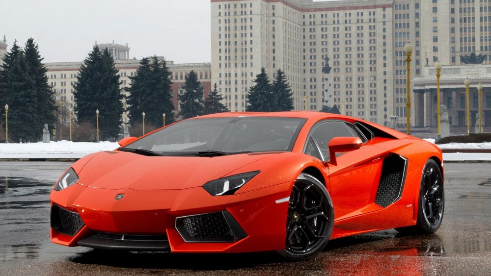 Lamborghini Aventador lp700-4 Black