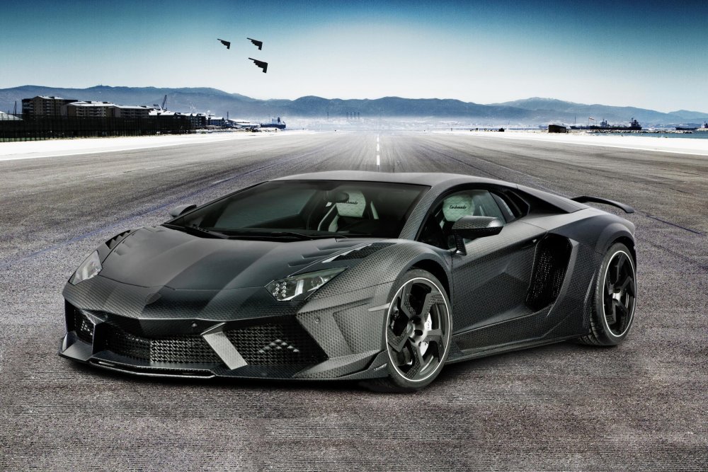 Lamborghini Aventador изумрудный