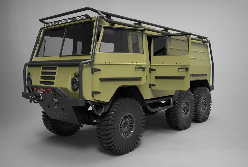 Pinzgauer 718 6x6 кемпер