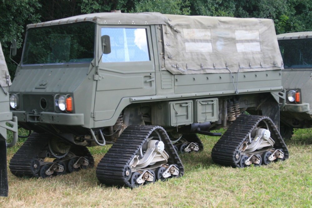 Pinzgauer 4x4 подвеска