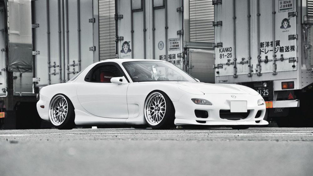 Mazda rx7 White