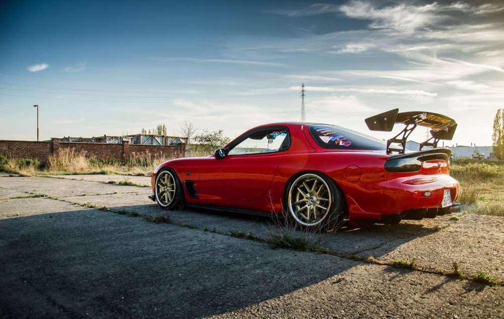 Mazda rx7 Red