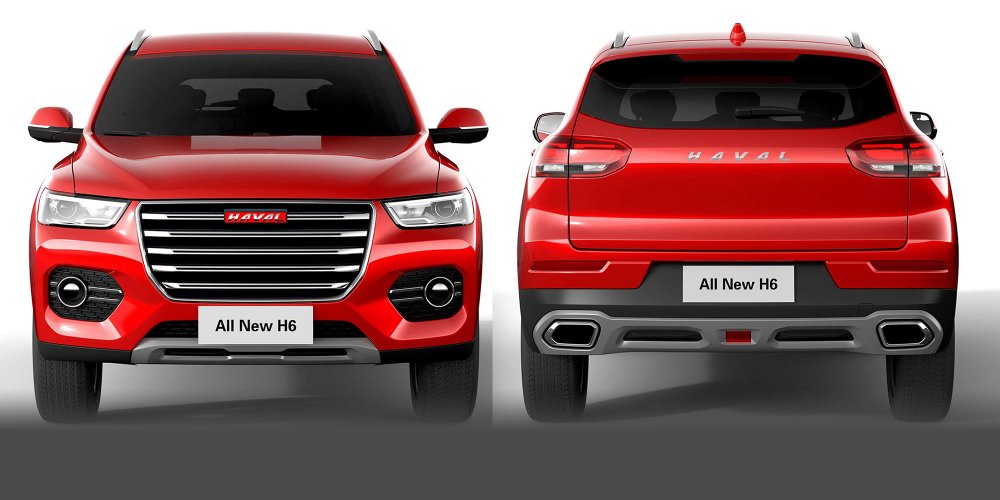 Haval вид спереди